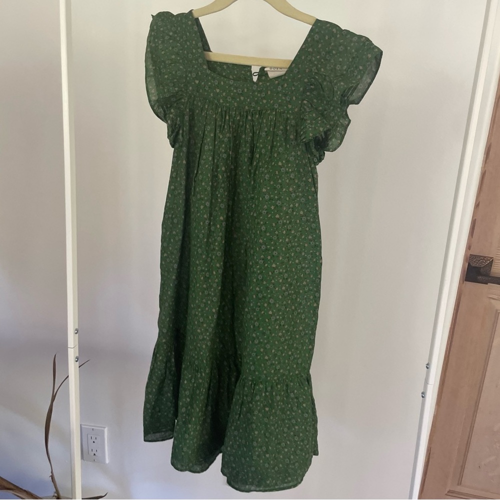 DOEN dress with flower Pattern for girl